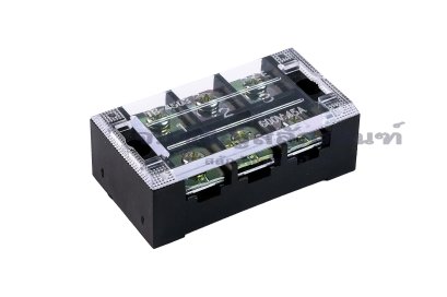 [E] บล็อกต่อสายไฟ แบบขันสกรู เหล็กชุบดีบุก 45A TB-4503